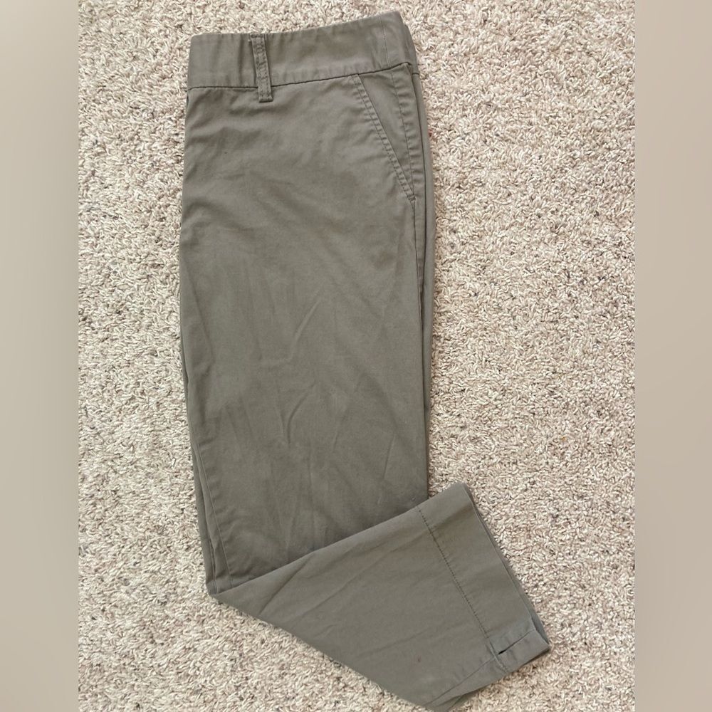 Loft leaf brown original cotton chinos classic and comfy run big utility vibe